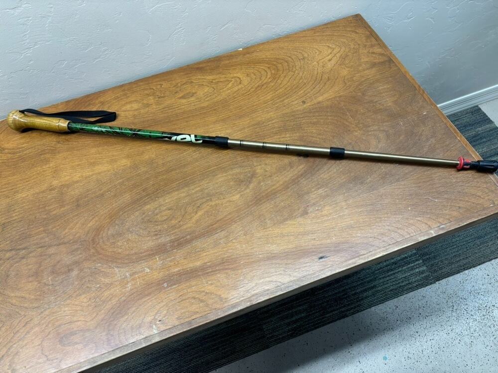 Vintage Exel Hiking Classic Pole Finnish Design Made in Italy Aluminum Telescope